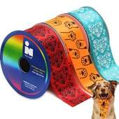 Fita de Cetim Estampada Pet Shop Najar Ref.552 N.09 38mm com 10mts