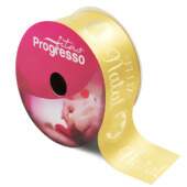 Fita de Cetim Progresso N.07 ECF007H 062 Feliz Natal Dourado 10mts