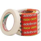 Fita Crepe Adelbras 18mmx50mts pacote com 6 Und