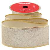 Fita de Natal Cromus 6,3cm 1014378 Champagne 9,14mts