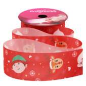 Fita de Gorgurão Progresso N.09 311 Personagem Natal 38mm 10mts
