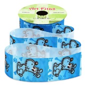 Fita de Gorgurão Art Fitas Pet Ref.MP127 Bidu Turminha 38mm 10mts