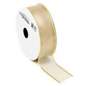 Fita Metalizada Progresso M012-025 25mm 203 Ouro 10mts