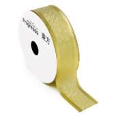 Fita Metalizada Progresso M014-025 25mm 203 Ouro 10mts