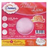 Fralda Cremer Luxo Pinte e Borde Menina 70x70cm c/5und