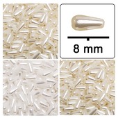 Gota de Pérola ABS 0,4x8mm c/50g