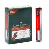 Grafite Fino Faber-Castell 0.5mm 2B TMG052B com 12 Tubos