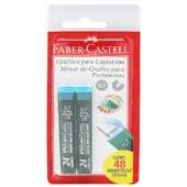 Grafite Fino Faber-Castell 0.7mm 2B SM/TMG072B com 2 Tubos