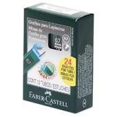 Grafite Fino Faber-Castell 0.7mm 2B TMG072B com 12 Tubos