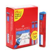 Grafite Polymer Faber-Castell 0.7mm B EMG0724B com 14 Tubos