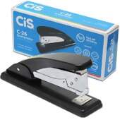 Grampeador Cis C-26 Preto para 20 Folhas