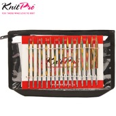 Kit Agulha Circular De Madeira Intercambiável Symfonie Knitpro  