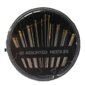 Kit Agulhas de Mão Para Costura e Bordado com 30 Und