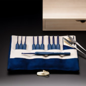 Kit Agulhas de Crochê Tulip Blue Wa Bi Tew -001E c/ 10und.