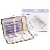 Kit Estojo Agulhas de Crochê Tulip Etimo Murasaki TEM-001E