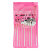 Kit Agulhas de Mão Para Costura e Bordado com 10 Und