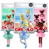 Kit Amigurumi Bailarinas Circulo 