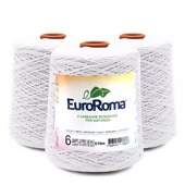 Kit Barbante EuroRoma Colorido N.6 600g com 03 Und