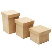 Kit BB3 de MDF Tampa Sapato Ref.288 com 03 Und