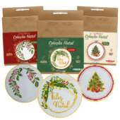 Kit de Bordado Coleção Natal Circulo 503061