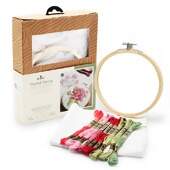 Kit de Bordado Duo DMC Rosas do Amanhecer TB167