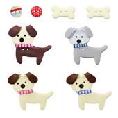 Kit Botão Patchwork Veceli Especial B-125 Cachorrinhos