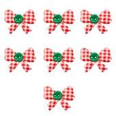 Kit Botão Patchwork Veceli B-323 Laço Natal