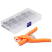 Kit de Botões de Pressão com Alicate Manual com 50 Und