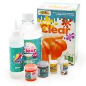 Kit Box Clear Slime Glitter