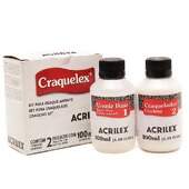 Kit Craquelex Acrilex Ref.17620 - 1 Caixa c/2 Frascos.