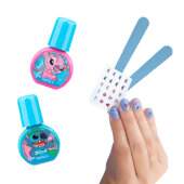 Kit Infantil Impala Stitch 2 Esmaltes com 2 Lixas e Adesivos de Unha