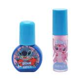 Kit Infantil Impala Disney Stitch Esmalte e Brilho Labial