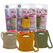 Kit Minha Primeira Bolsa Circulo Com Fio de Malha Premium