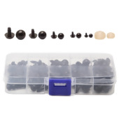 Kit Olhos com Travas para Amigurumi 100 Und