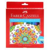 Lápis de Cor Faber-Castell 120172G com 72 Cores