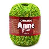 Linha Anne Brilho Circulo Copa do Mundo 90011 Verde-Amarelo 500mts FL