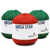 Linha Brisa Star Natal Pingouin 100g