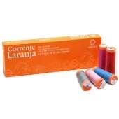 Linha Corrente para Costura Laranja 100Jds com 10 Und