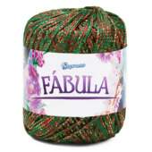 Linha Fábula Natal Supremo 1301-2 Verrmelho-Verde Bandeira-Ouro 100mts
