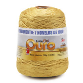 Linha Fial Ouro Dourado 819mts 700g 