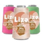 Linha Liza Moda Grossa Circulo com 500mts