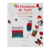 Livro 20 Doudous de Noel Au Tricot 
