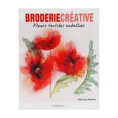 Livro Broderie Créative Fleurs Textiles Embellies