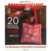 Livro Broderie Créative N.81 La Broderie Suisse Esprit Montagne