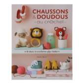 Livro Chaussons e Doudous Au Crochet