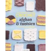 Livro Crochet Afghan e Tunisien Les Bases