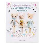 Livro Gingermelons Embroidered Animals Inglês