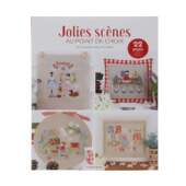 Livro Jolies Scènes Au Point de Croix