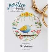 Livro Les Jardins D Emily En Broderie Traditionnelle