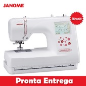 Máquina de Bordar Automática Janome MC370E Bivolt FL